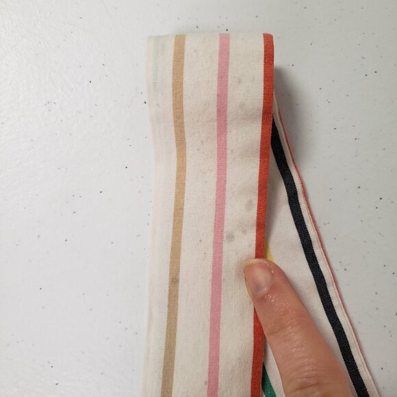 J Crew Womens Rainbow Stripe Tiered Maxi Dress Size 10 Preppy Vacation Stretch - Picture 9 of 16